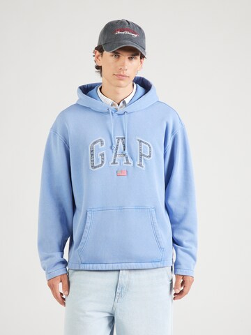 GAP Sweatshirt 'BRANNAN' in Blue: front