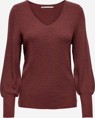 Pull-over ONLY en marron : devant