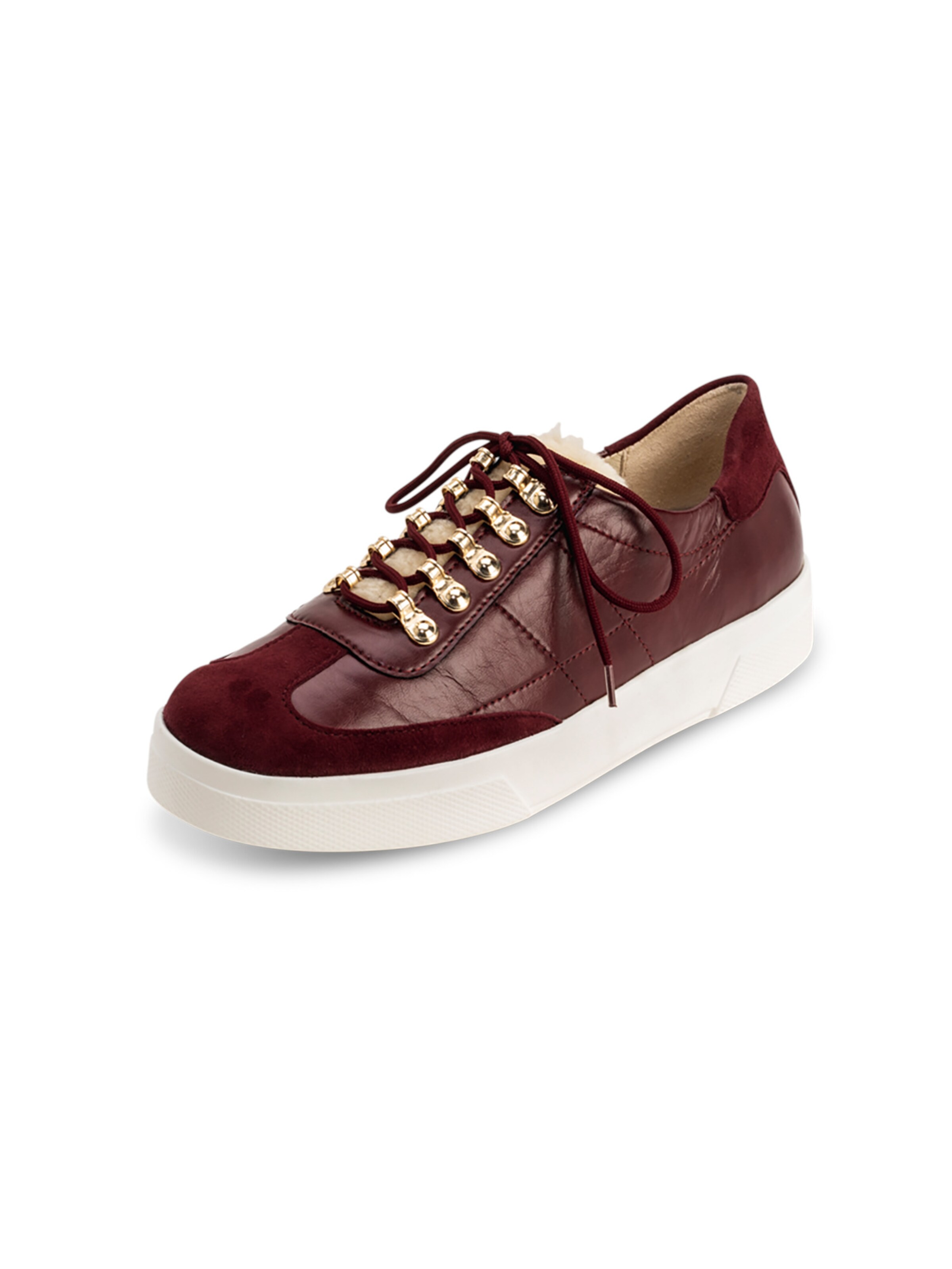 VITAFORM Sneakers laag in Rood: voorkant