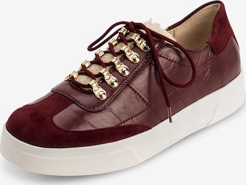Baskets basses VITAFORM en rouge : devant