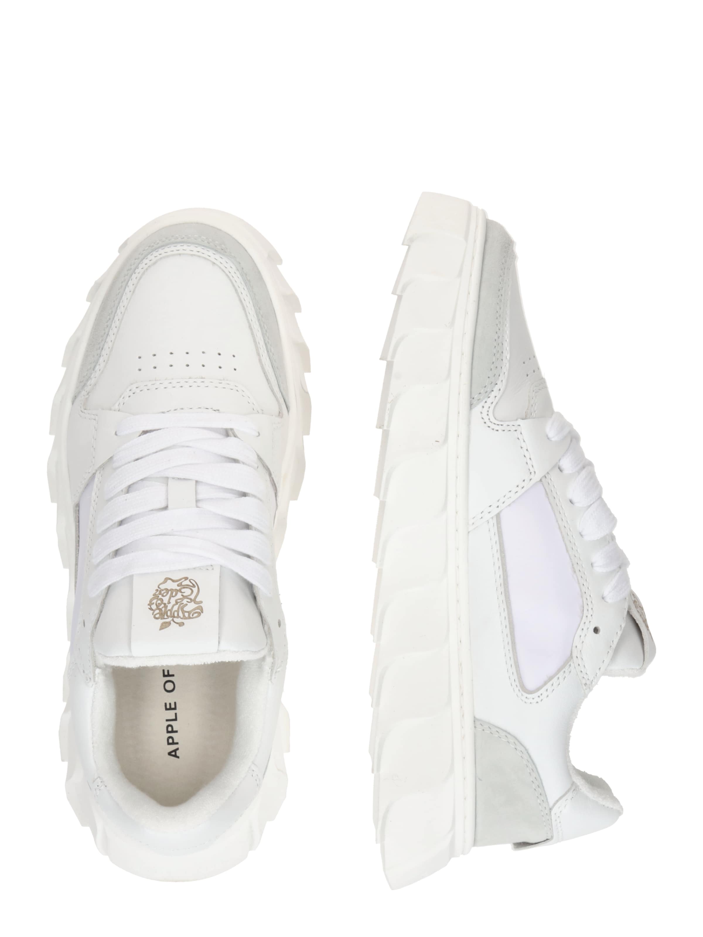 Baskets basses 'LONDON' Apple of Eden en blanc