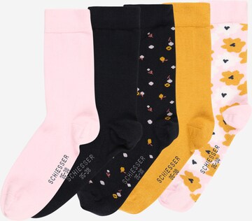 Chaussettes SCHIESSER en mélange de couleurs : devant