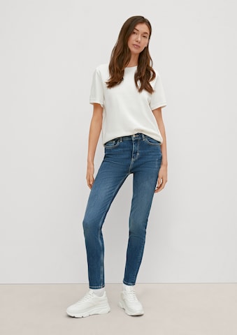 comma casual identity Skinny Jeans in Blauw