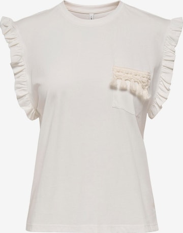 ONLY Shirts i hvid: forside