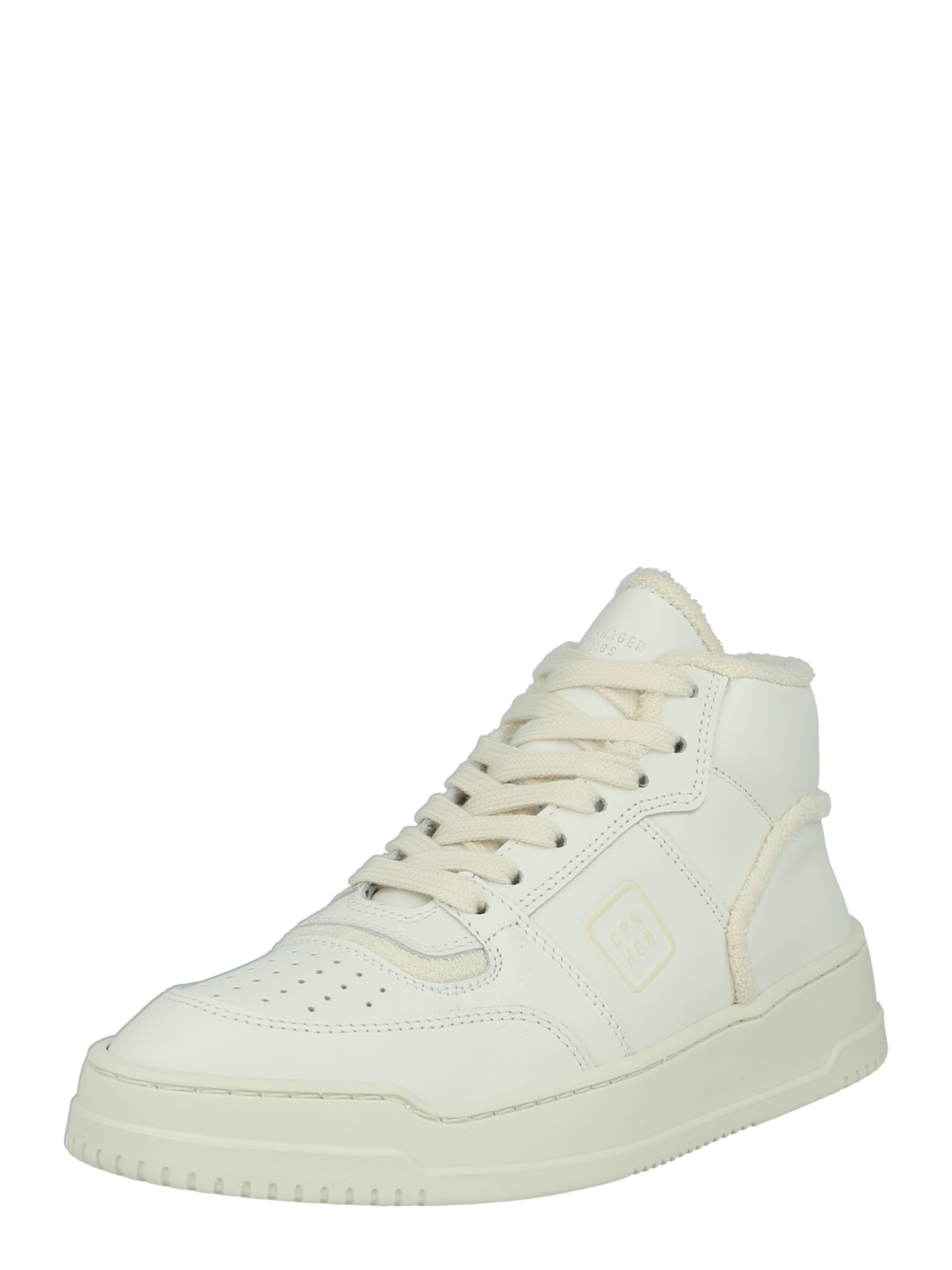 balts Copenhagen Studios Augstie brīvā laika apavi: no priekšpuses