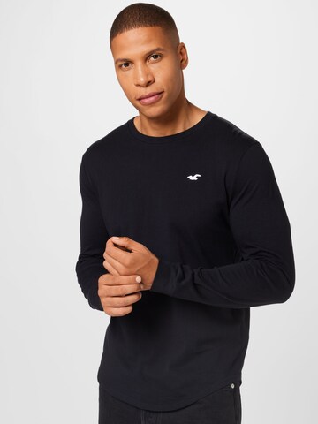 T-Shirt HOLLISTER en noir : devant