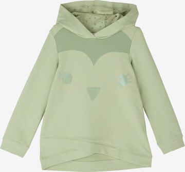 s.Oliver Sweatshirt in Groen: voorkant