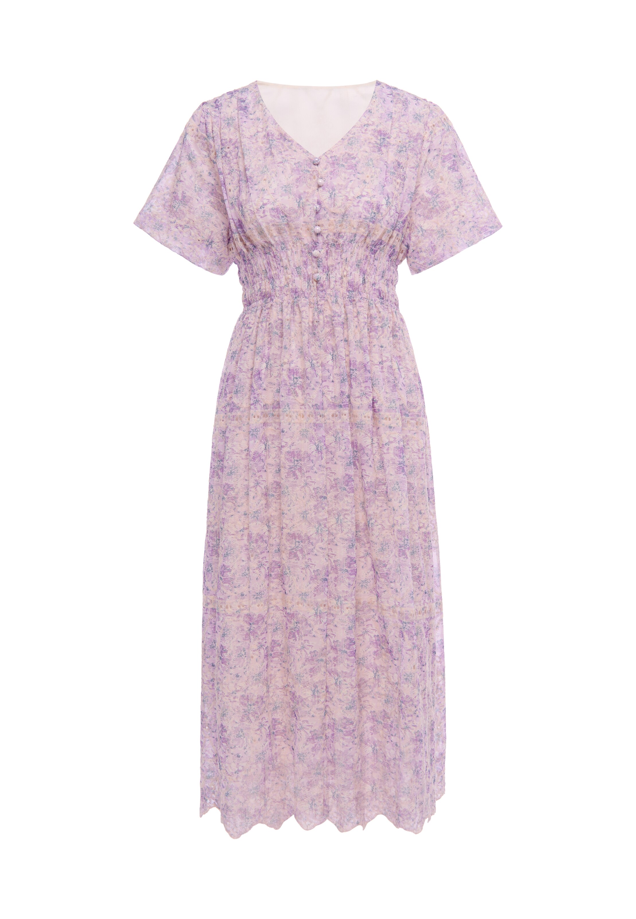 Usha - Vestido en lila: frente
