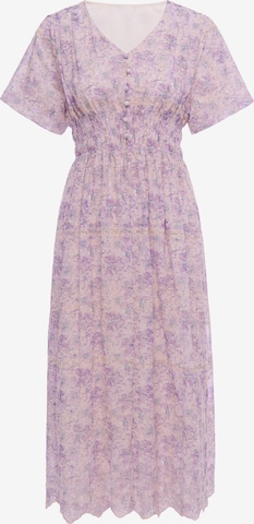 Usha - Vestido en lila: frente