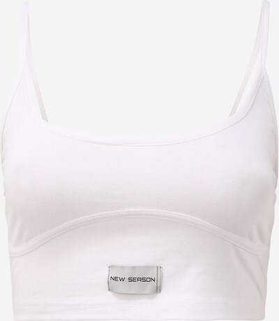 Public Desire Curve Top in weiß, Produktansicht