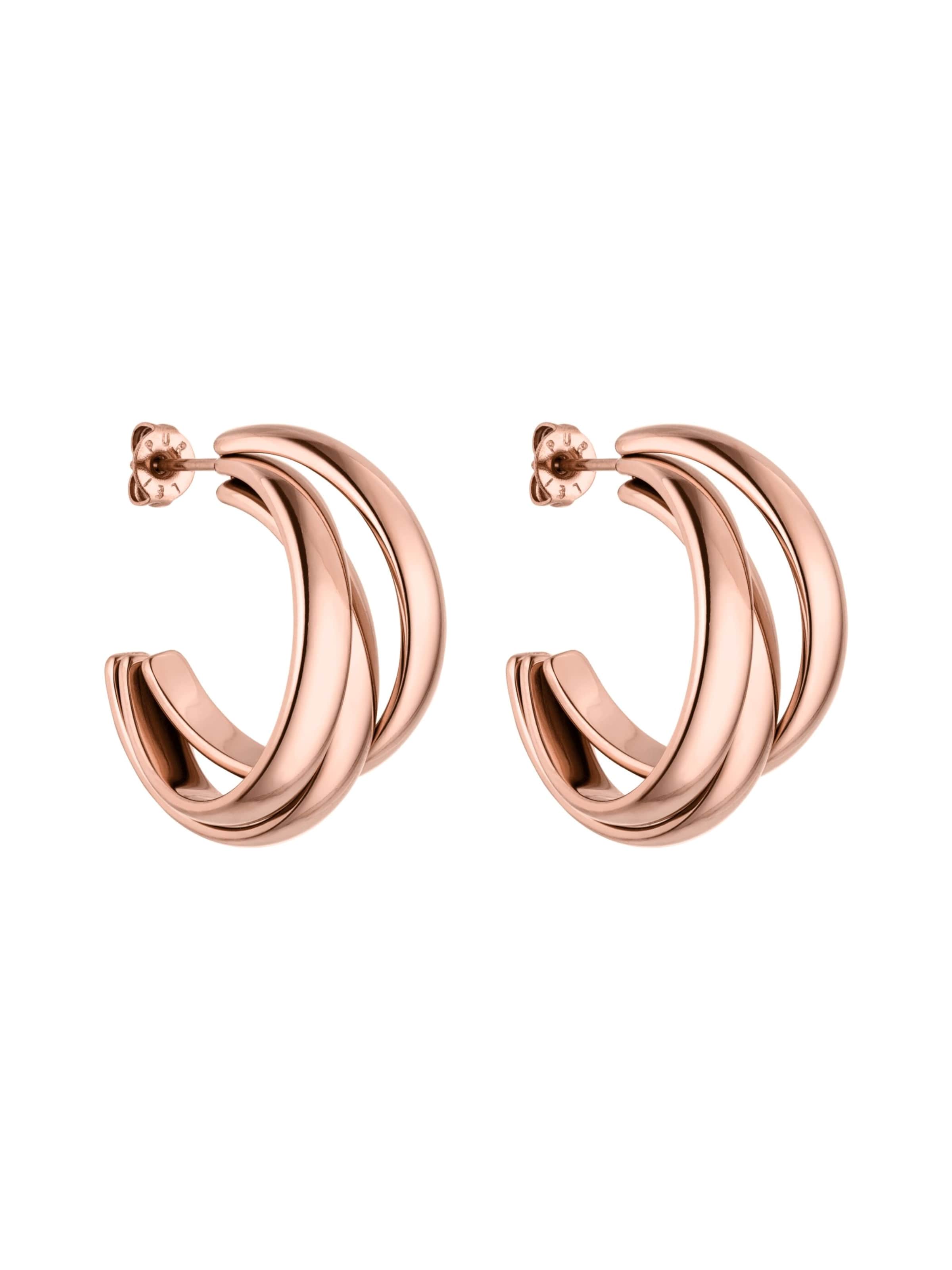 PURELEI Ohrringe 'Cascade' in Gold: Vorderseite