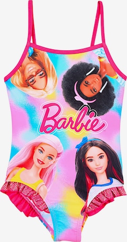 BARBIE Swimsuit 'Barbie Badeanzug' in Pink: front