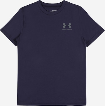 UNDER ARMOUR Performance Shirt in Blue: front