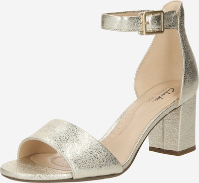 CLARKS Sandal 'Deva Mae' in Champagne, Item view