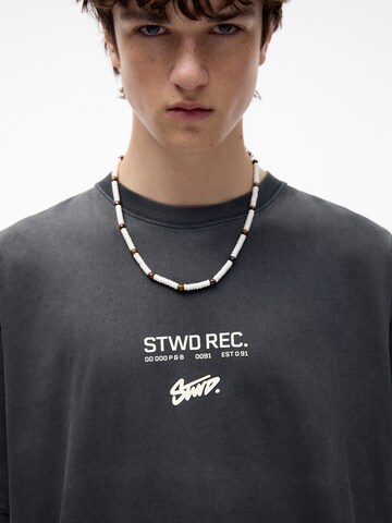 Pull&Bear T-Shirt in Schwarz