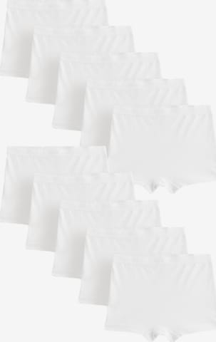 Next Alushousut värissä valkoinen: etupuoli