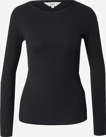 Lee T-shirt i svart: framsida