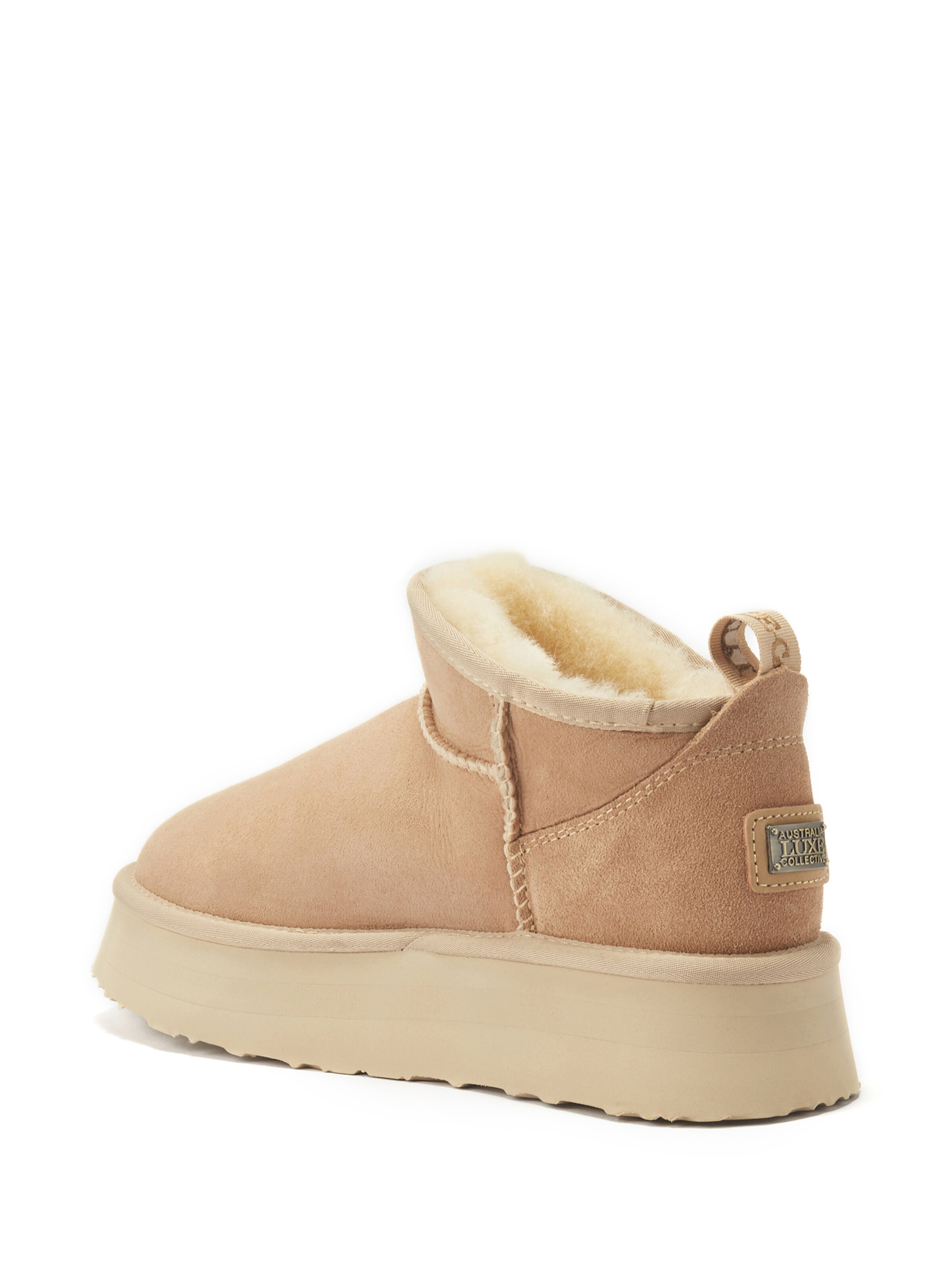 Australia Luxe Collective Plateau-Stiefeletten in Beige