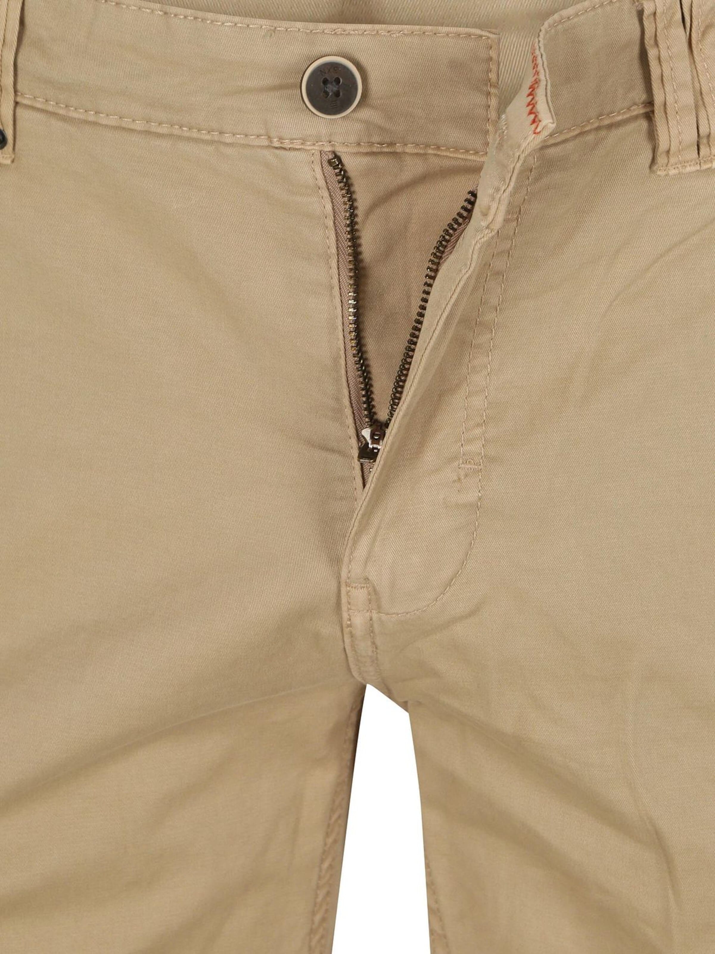 Regular Pantalon No Excess en beige