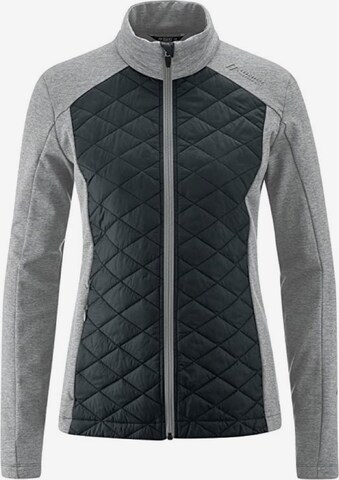 Maier Sports Jacke ' Melbu Hybrid ' in Grau: predná strana