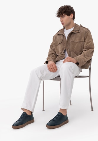 Baskets basses RYŁKO en bleu