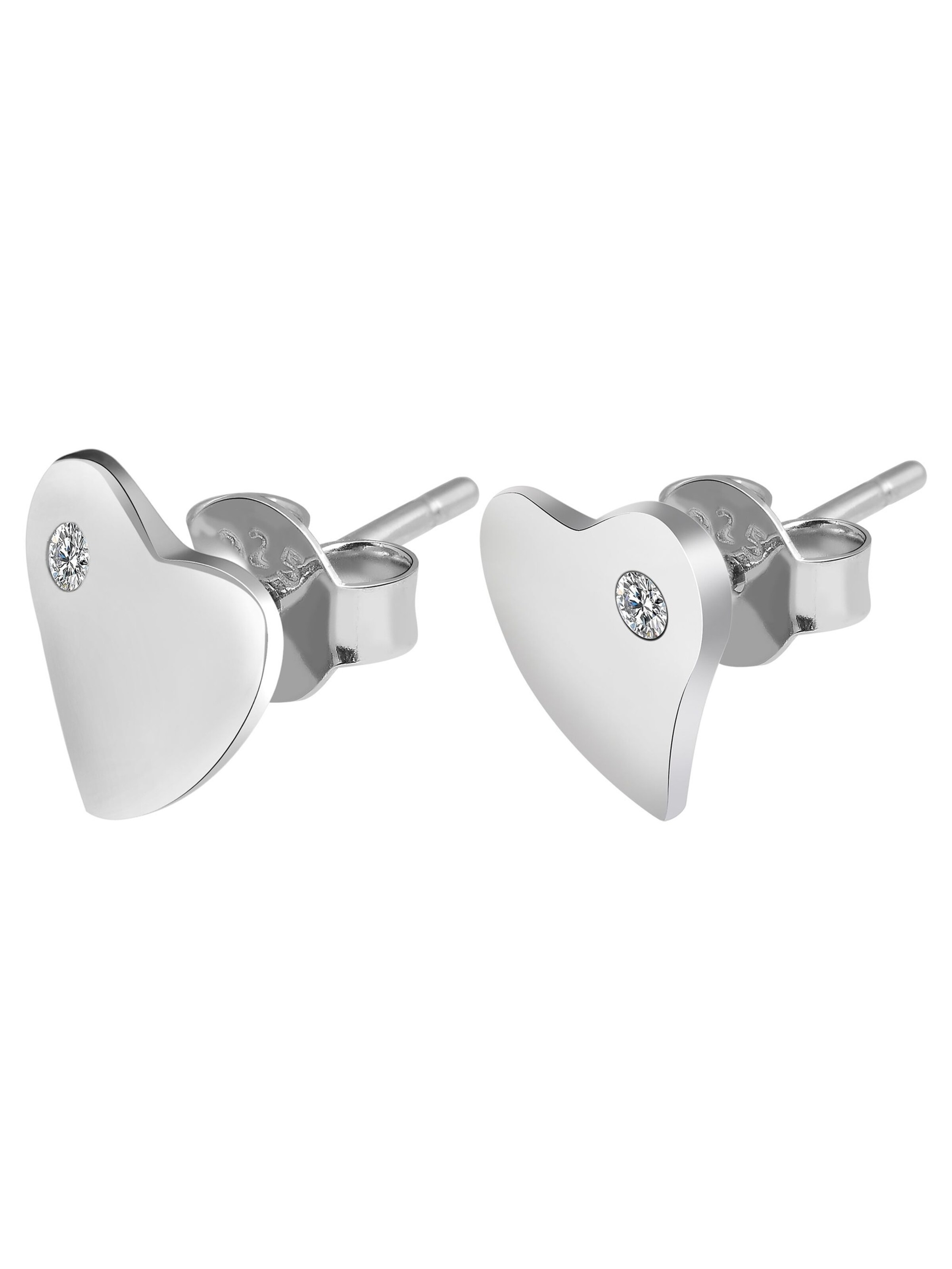 Akzent Earrings 'Celi, 925 Sterlingsilber, langlebig' in Silver