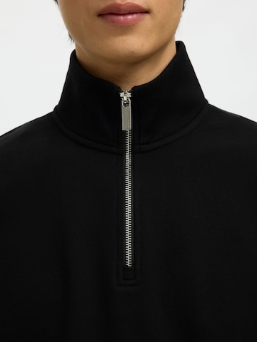 SELECTED - Sudadera en negro