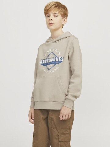 Jack & Jones Junior Sweatshirt i beige: forside