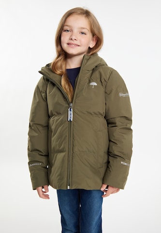 Schmuddelwedda Weatherproof jacket 'Kawai' in Green: front