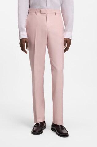 BOSS Slim fit Pants 'H-Genius' in Pink