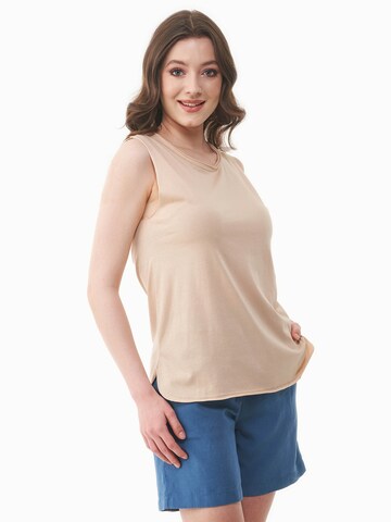 Organication Top in Beige
