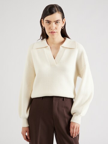 GARCIA Sweater in White: front