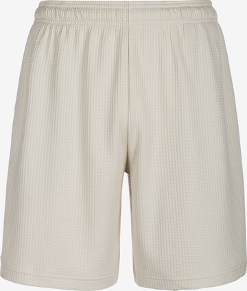 UNDER ARMOUR Loosefit Sporthose in Beige: predná strana