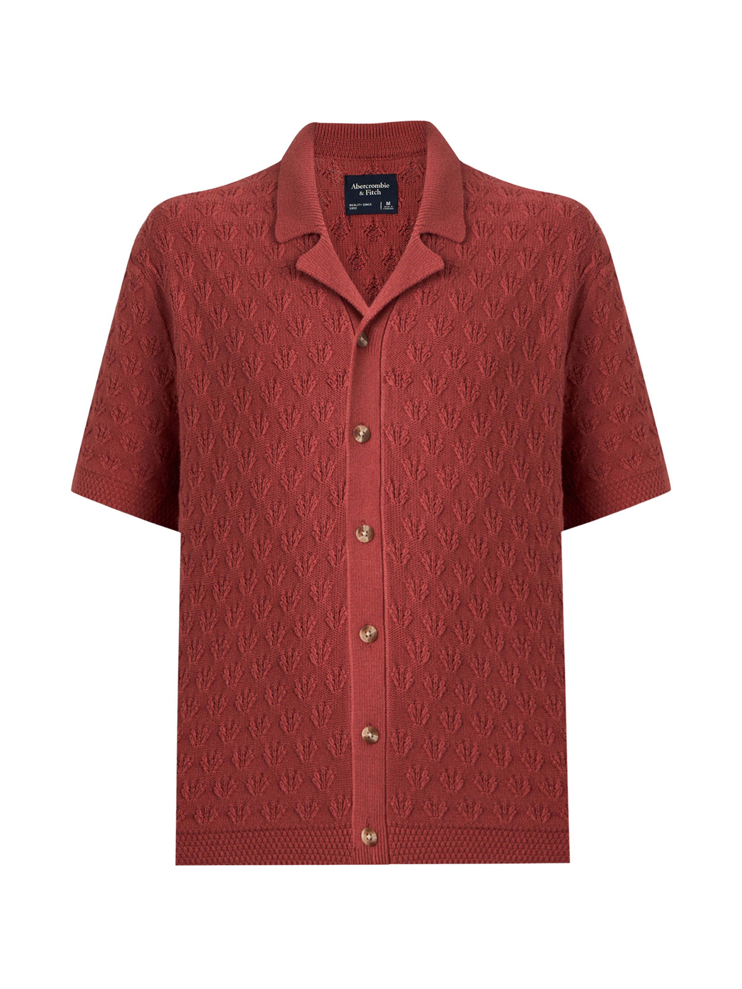 Abercrombie & Fitch Плетена жилетка 'RAFFIA' в оранжево: отпред