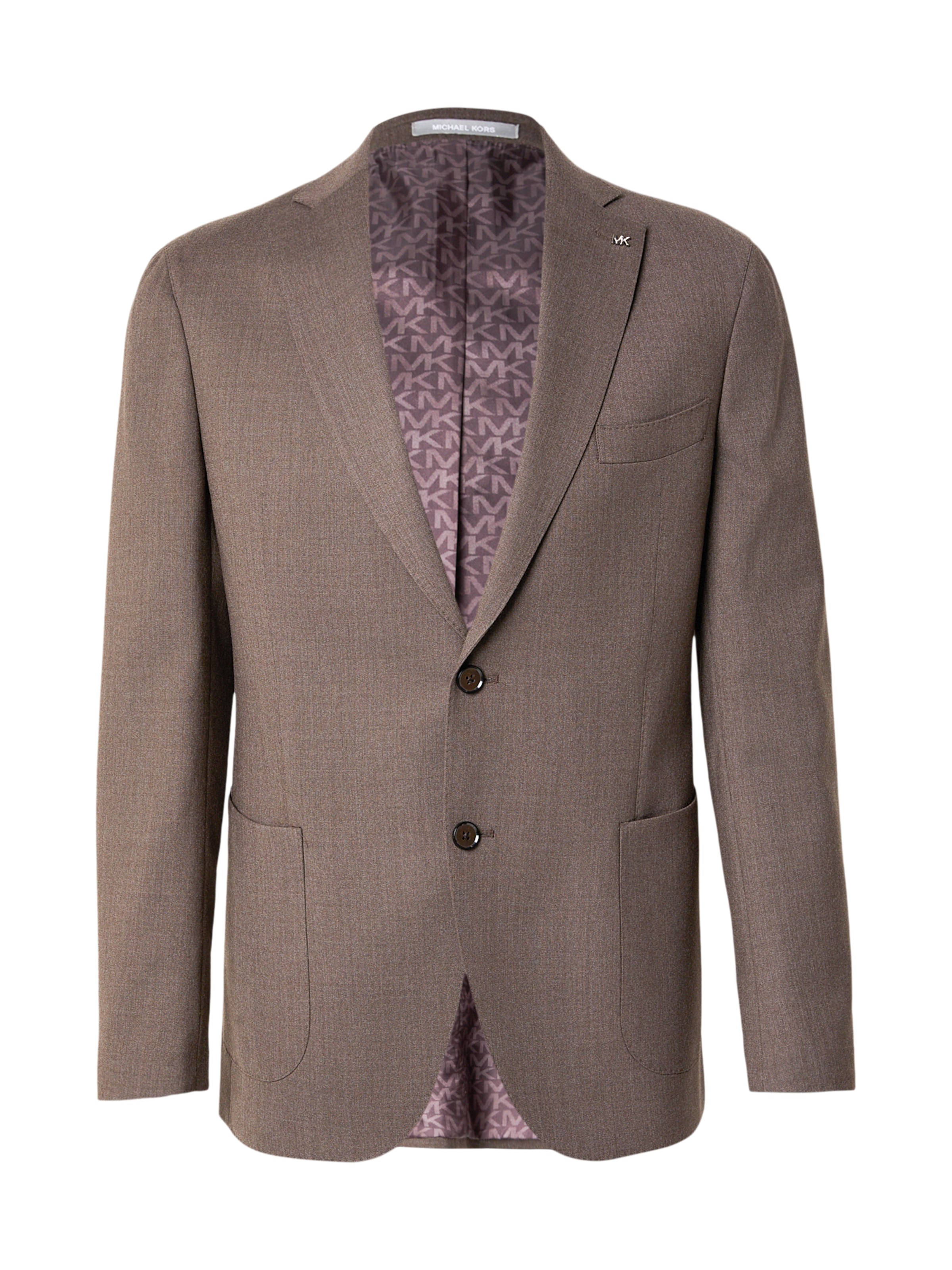 Michael Kors Regular fit Colbert in Grijs: voorkant