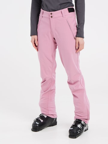PROTEST Slimfit Sporthose 'LOLE'‌‌‌‌‌ in Pink: Vorderseite