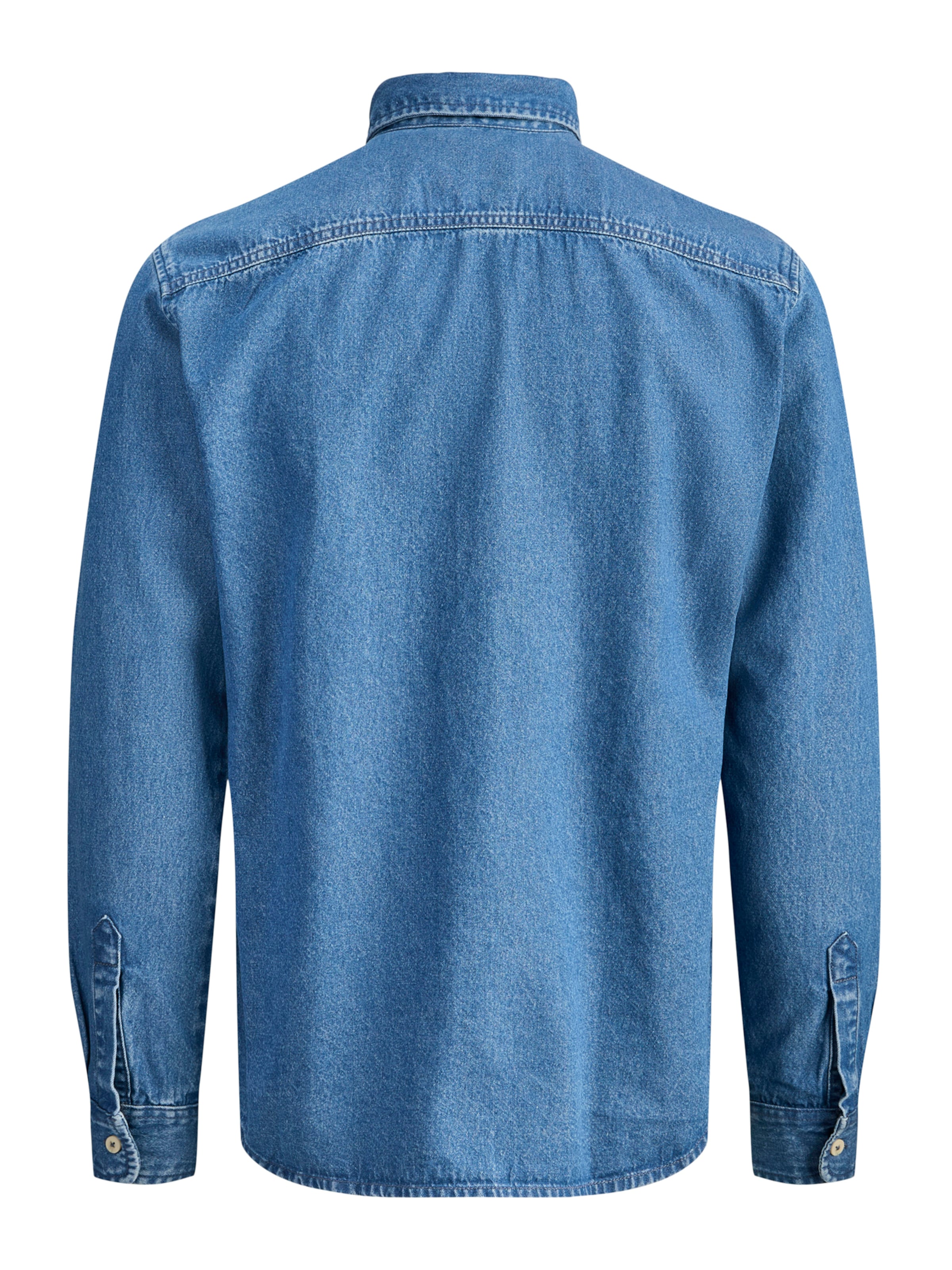 Jack & Jones Plus Средняя посадка Рубашка 'JJESTANLEY' в Синий