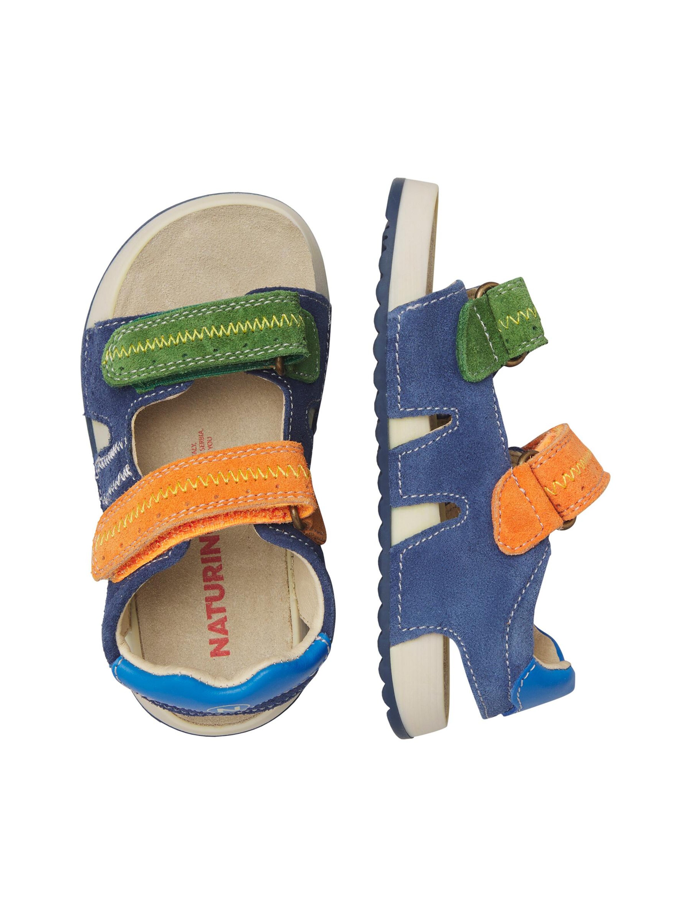 NATURINO Open schoenen 'SIHUR.' in Oranje