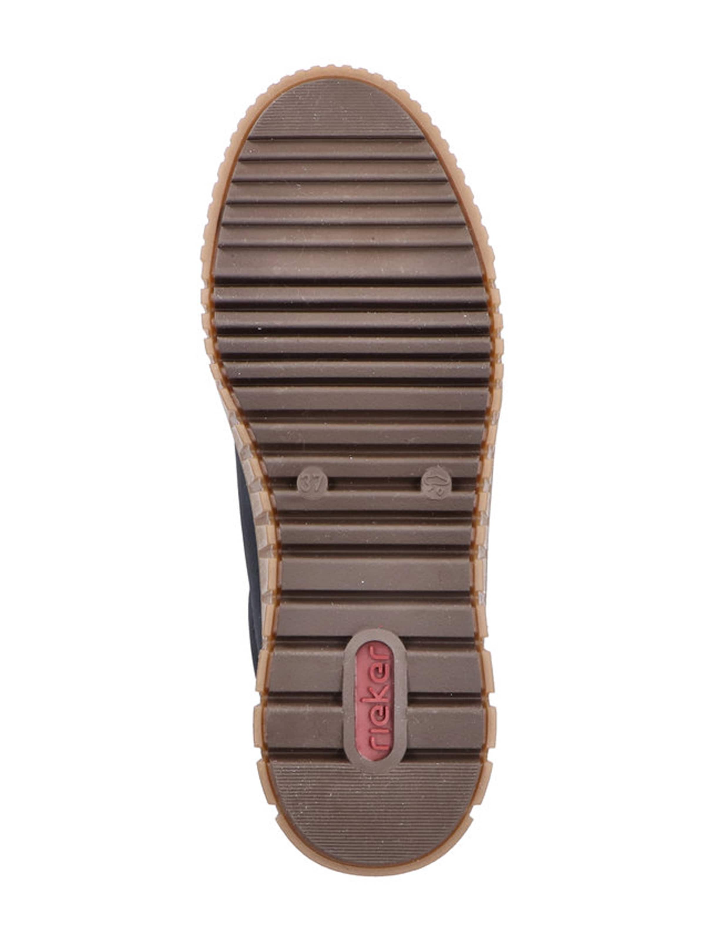 Rieker Šněrovací kozačky – modrá