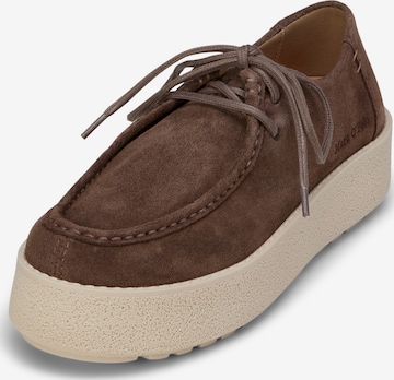 Marc O'Polo Schnürschuh 'Pia' in Braun: Vorderseite