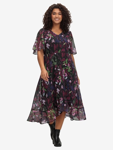 Robe d’été SHEEGO en bleu : devant