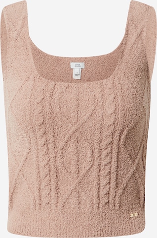 River Island Sweater in Beige: front