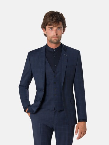 BENVENUTO Slim fit Suit Jacket 'OTHELLO' in Blue: front