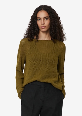 Pull-over Marc O'Polo en vert : devant