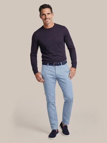 Suitable Regular Chino trousers 'Peano' in Blue