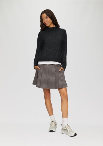 QS Pullover in Schwarz