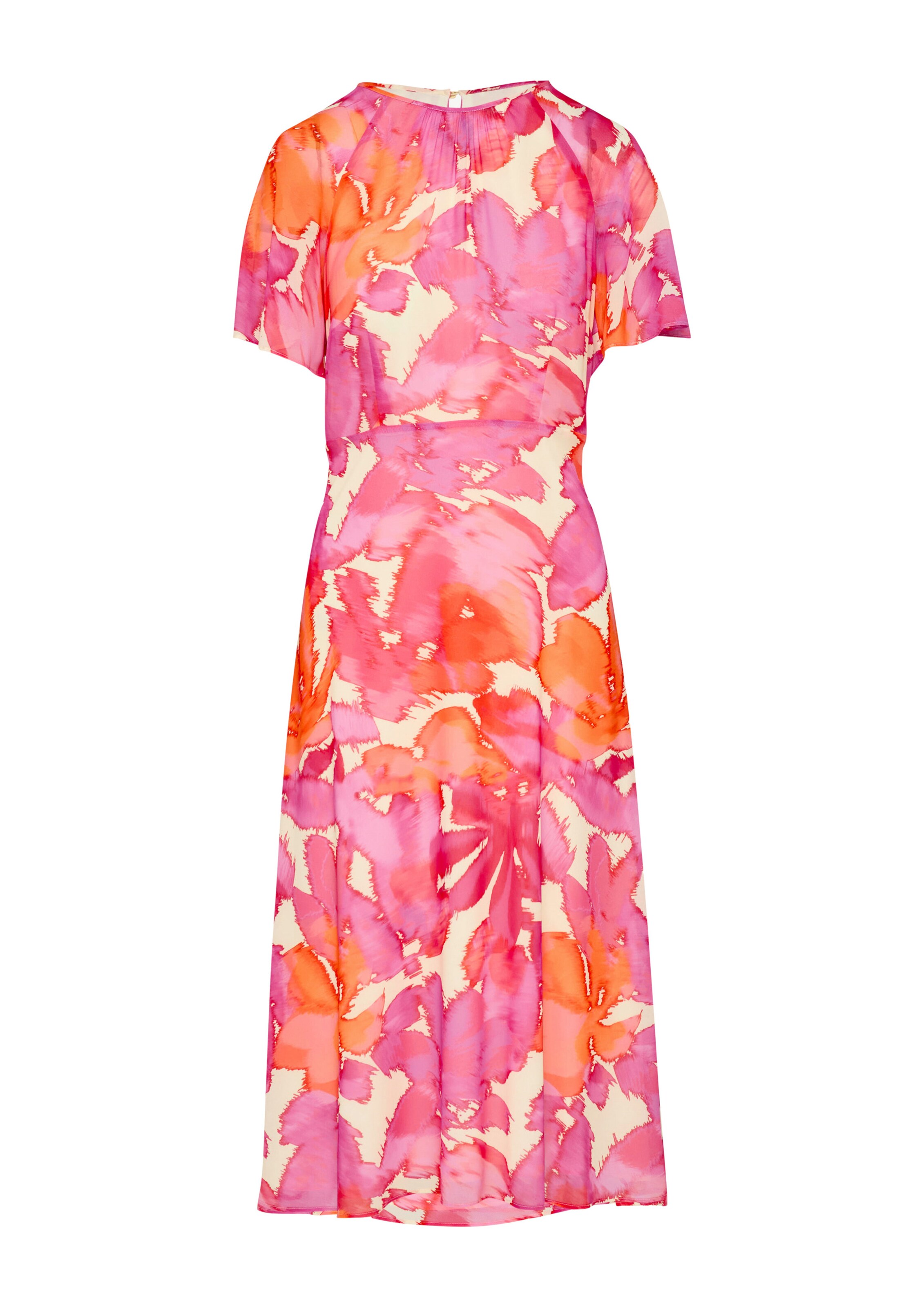 COMMA Dress in Mixed colours: front