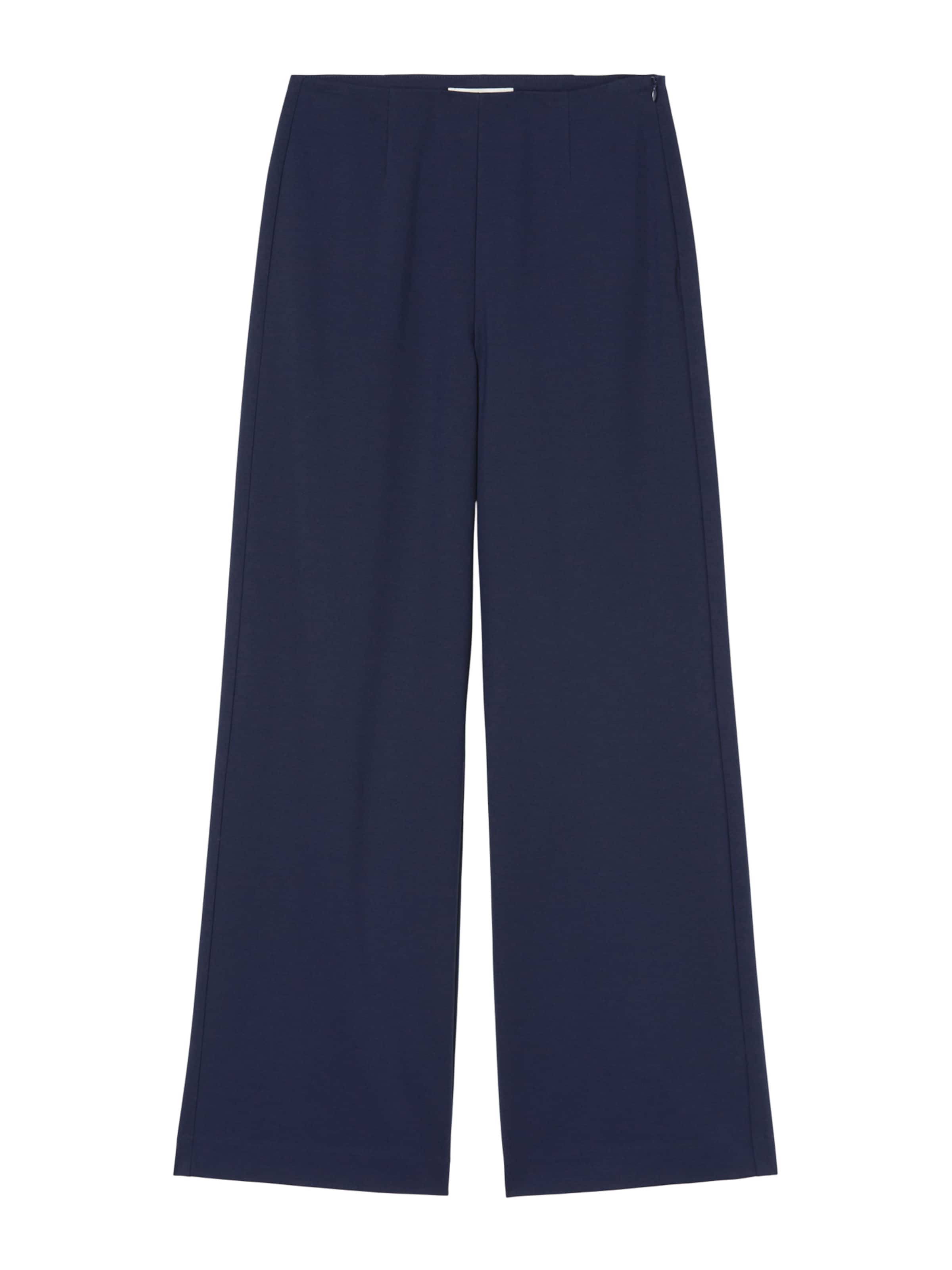 Marc O'Polo Wide leg Παντελόνι σε μπλε: μπροστά