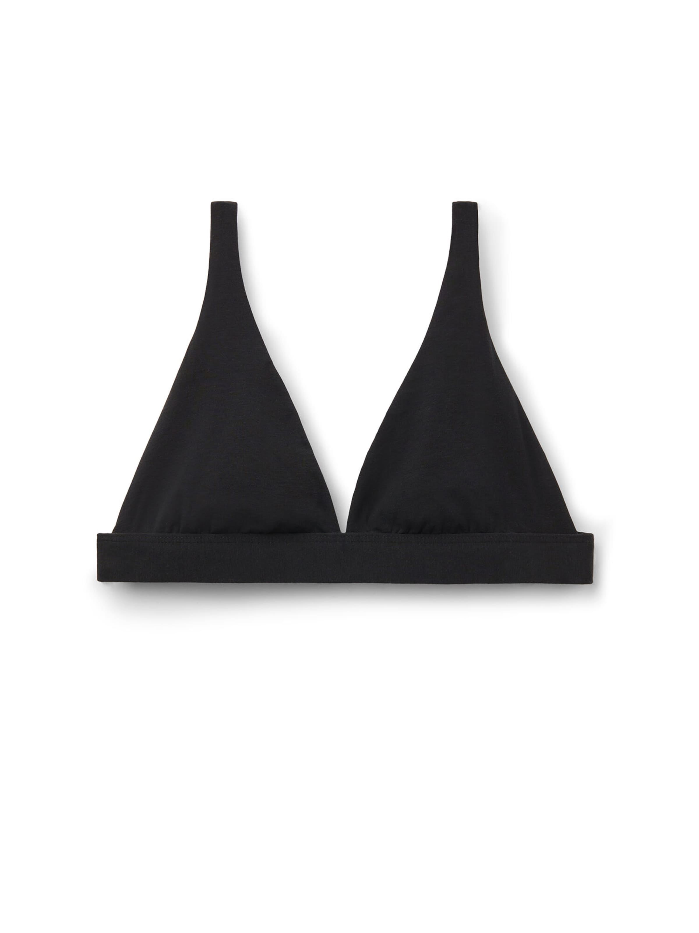 INTIMISSIMI Triangle Bra 'Marica' in Black: front