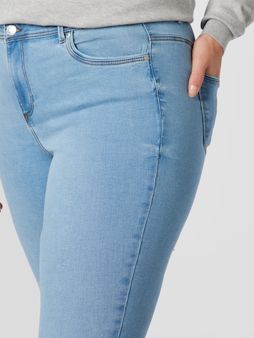 Vero Moda Curve Skinny Jeans 'Tanya' in Blue